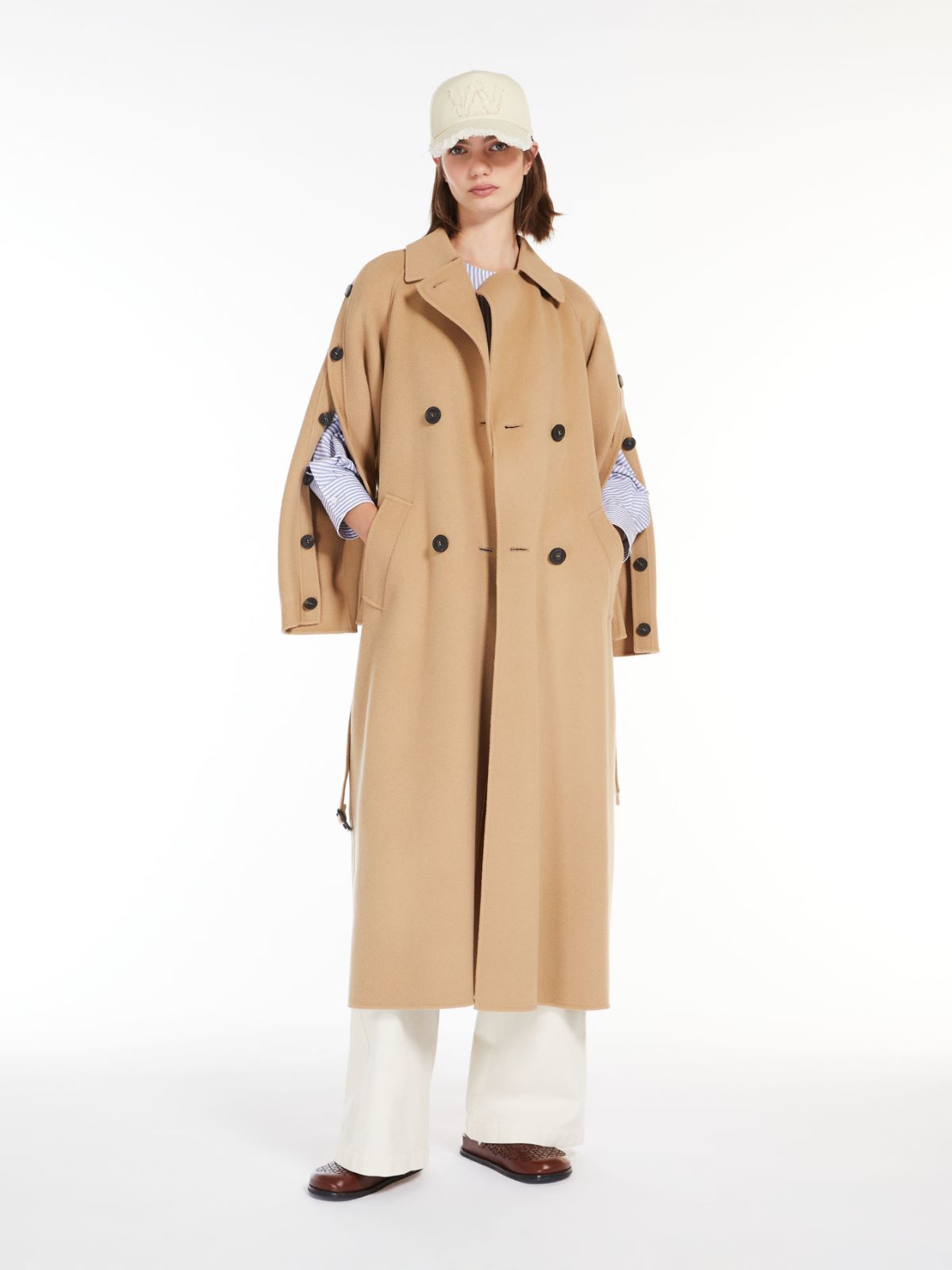 Weekend Cappotto trench in lana Saldi