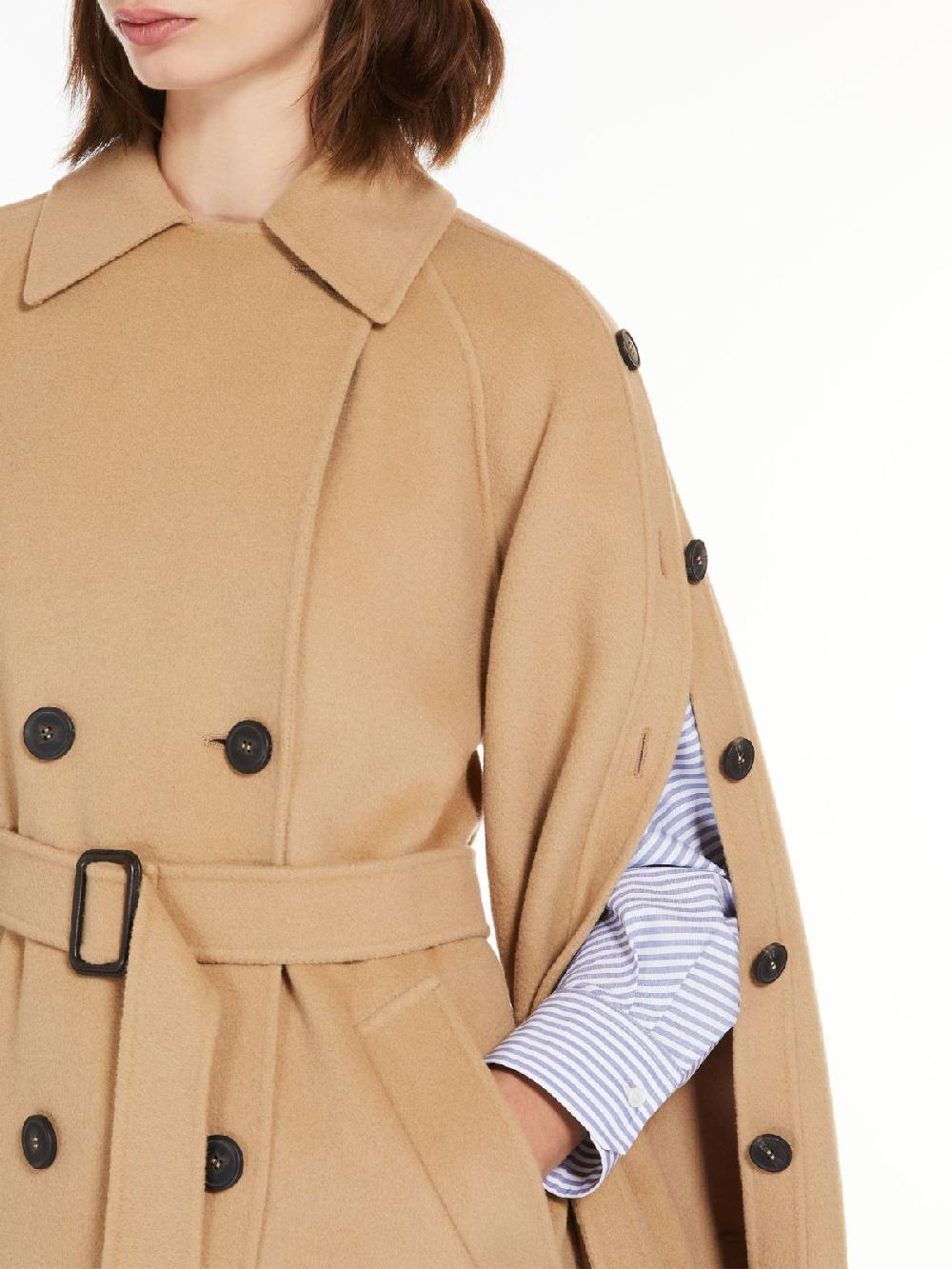 Weekend Cappotto trench in lana Saldi