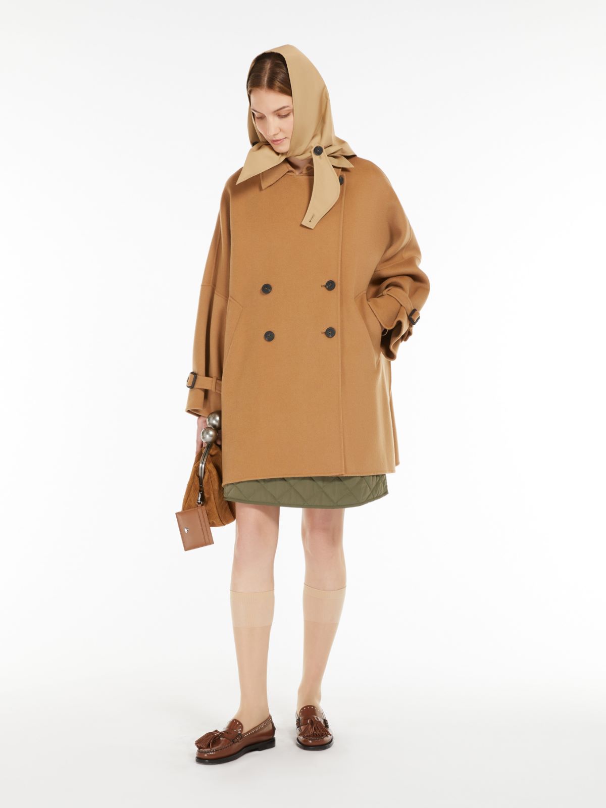 Weekend Cappotto ampio in double di mista lana Offerte
