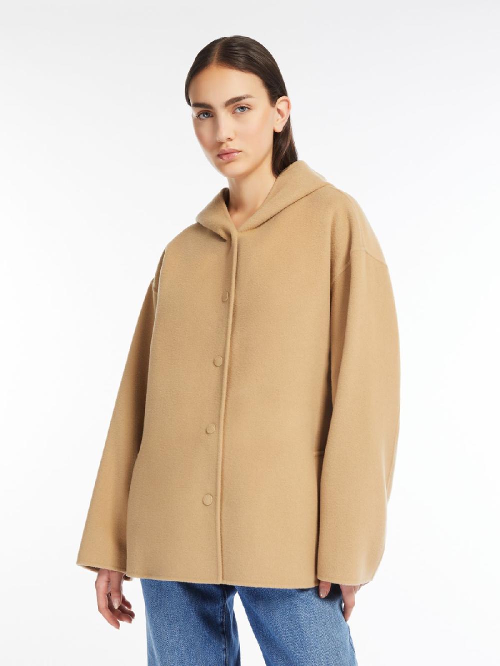 Weekend Cappotto in lana con cappuccio Hotsell