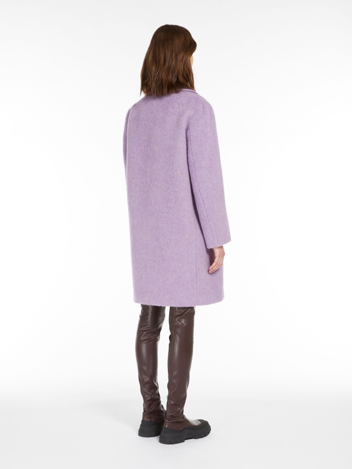 Weekend Cappotto doppiopetto in mista lana Vendita Economica