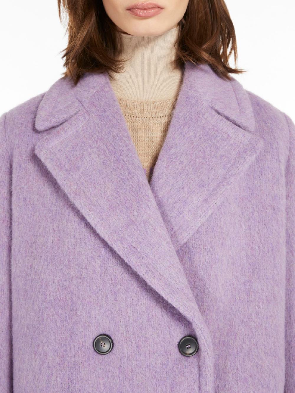 Weekend Cappotto doppiopetto in mista lana Vendita Economica