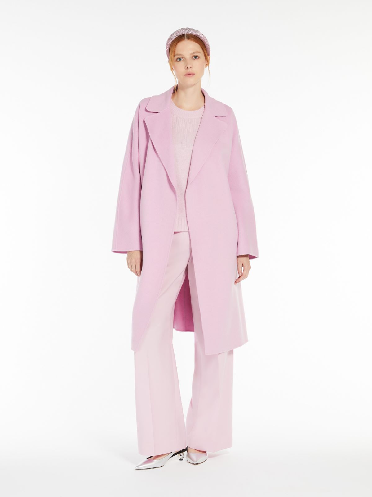 Weekend Cappotto a vestaglia in double di misto lana Negozio