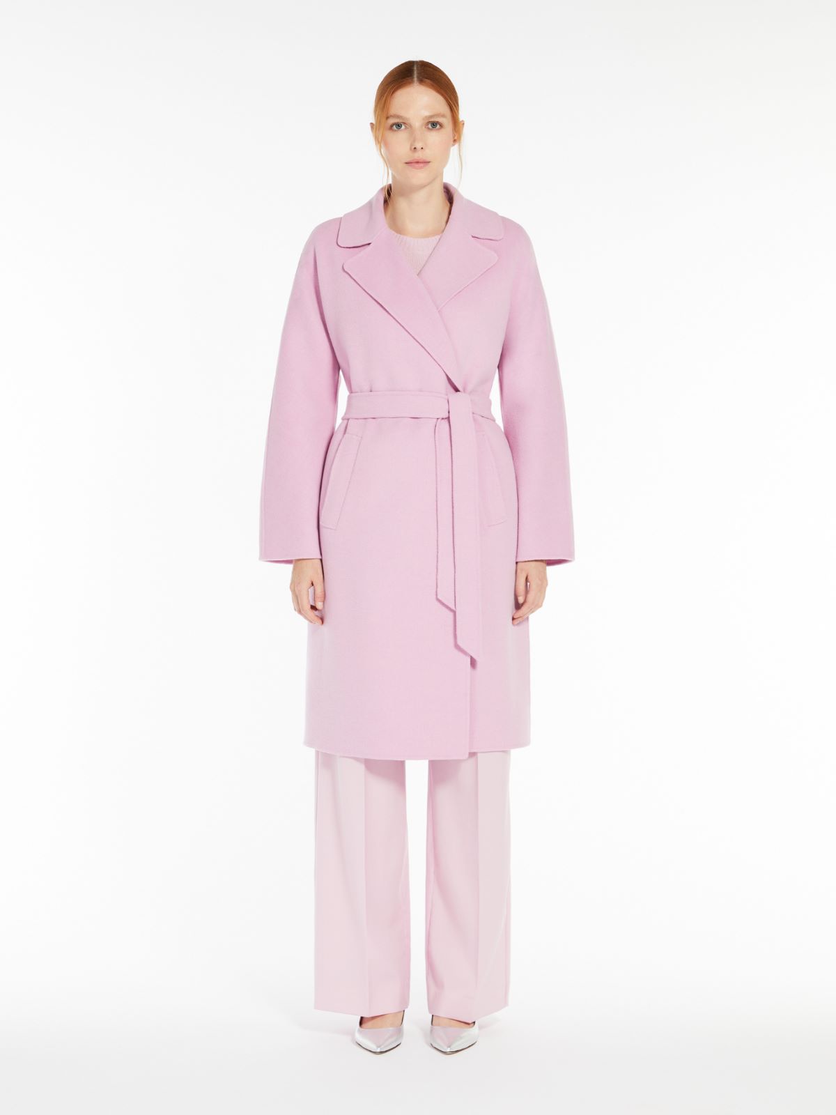 Weekend Cappotto a vestaglia in double di misto lana Negozio