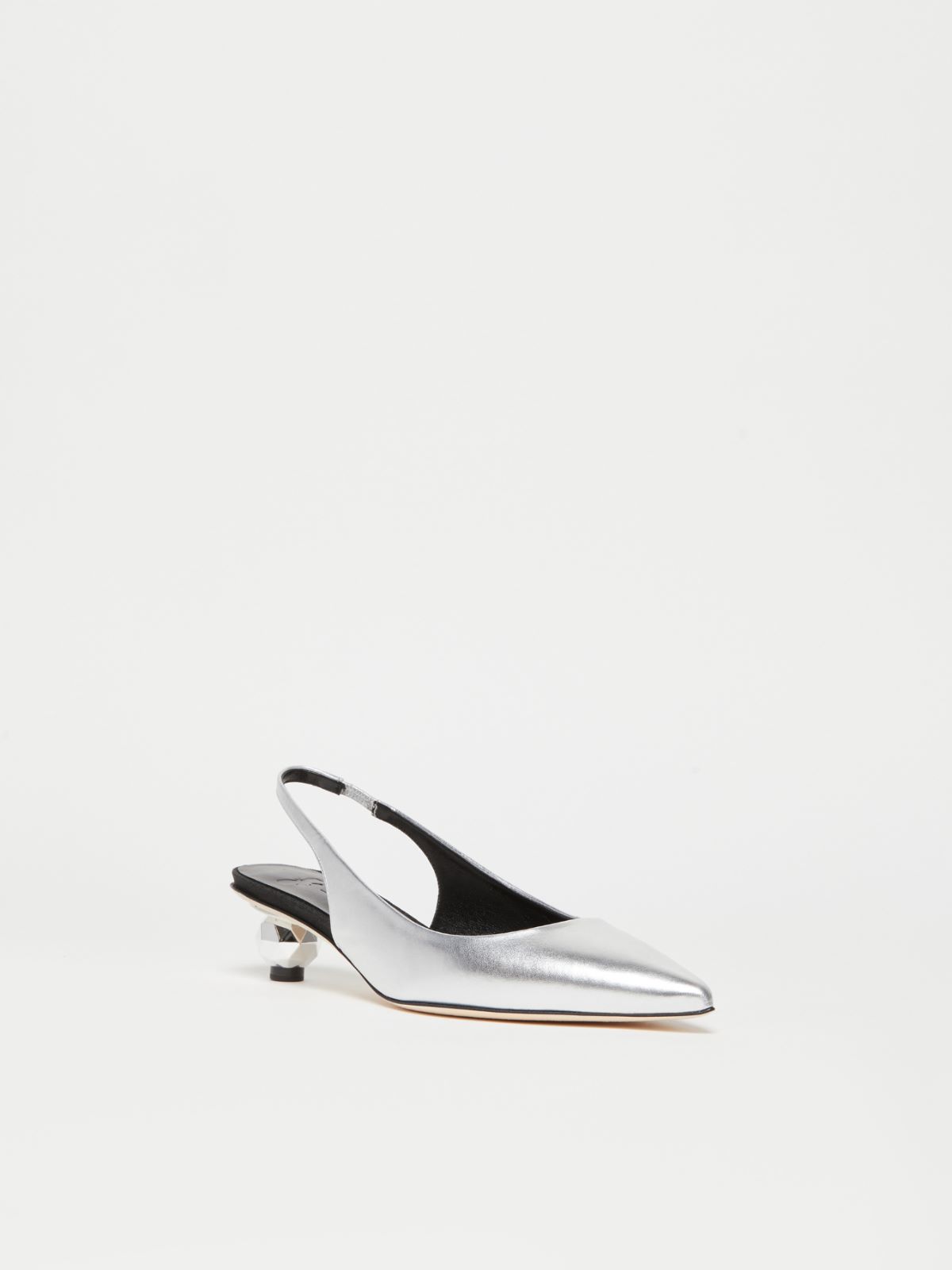 Weekend Slingback in nappa laminata Offerta Anniversario