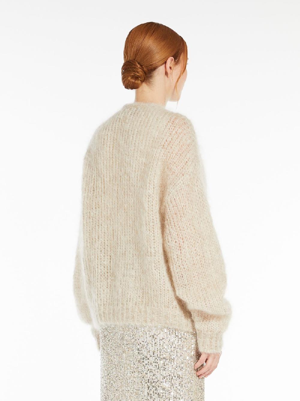 Weekend Cardigan in filato di mohair Spedizione Gratuita