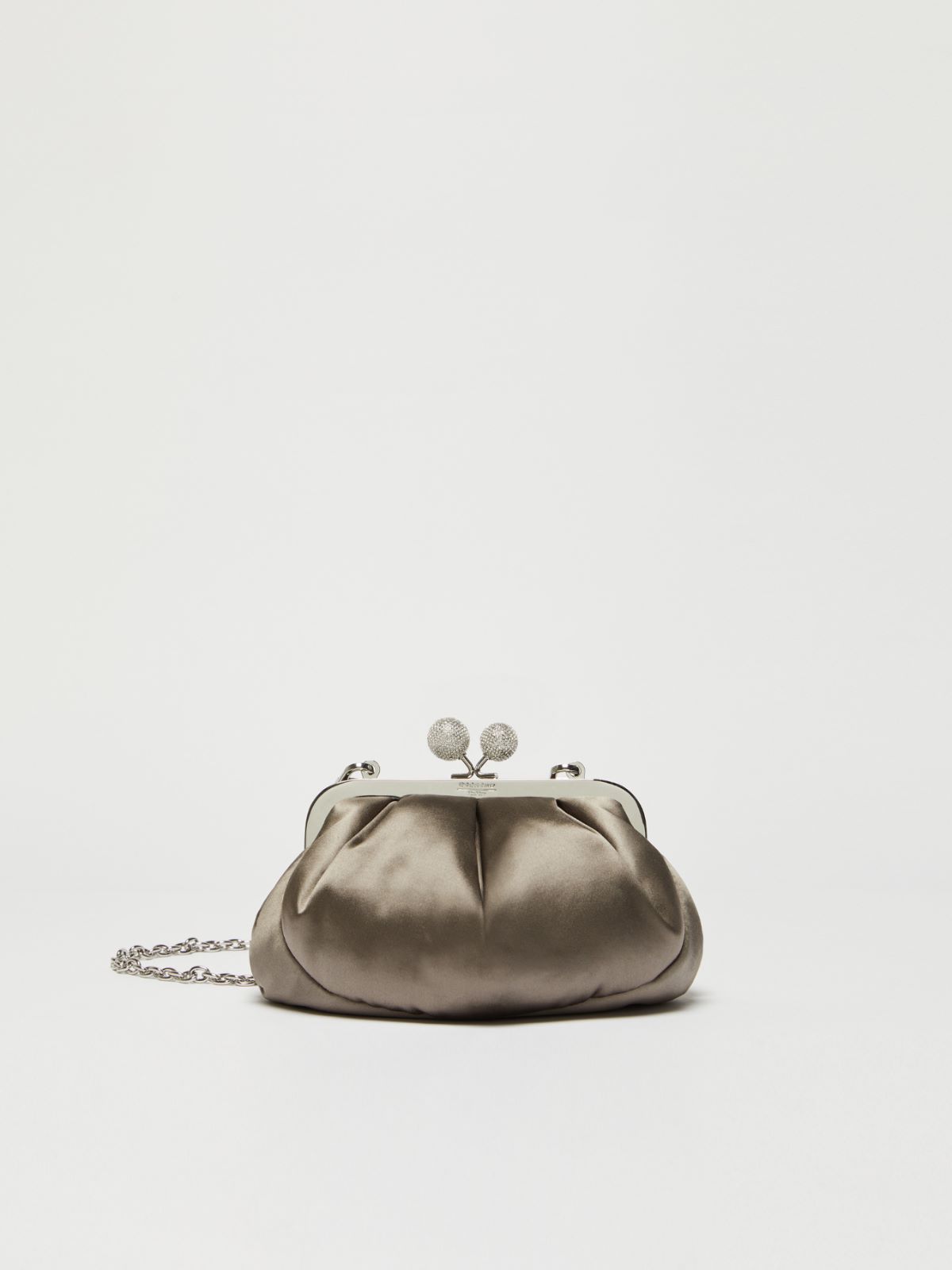 Weekend Pasticcino Bag Small in raso con strass Pezzi Unici