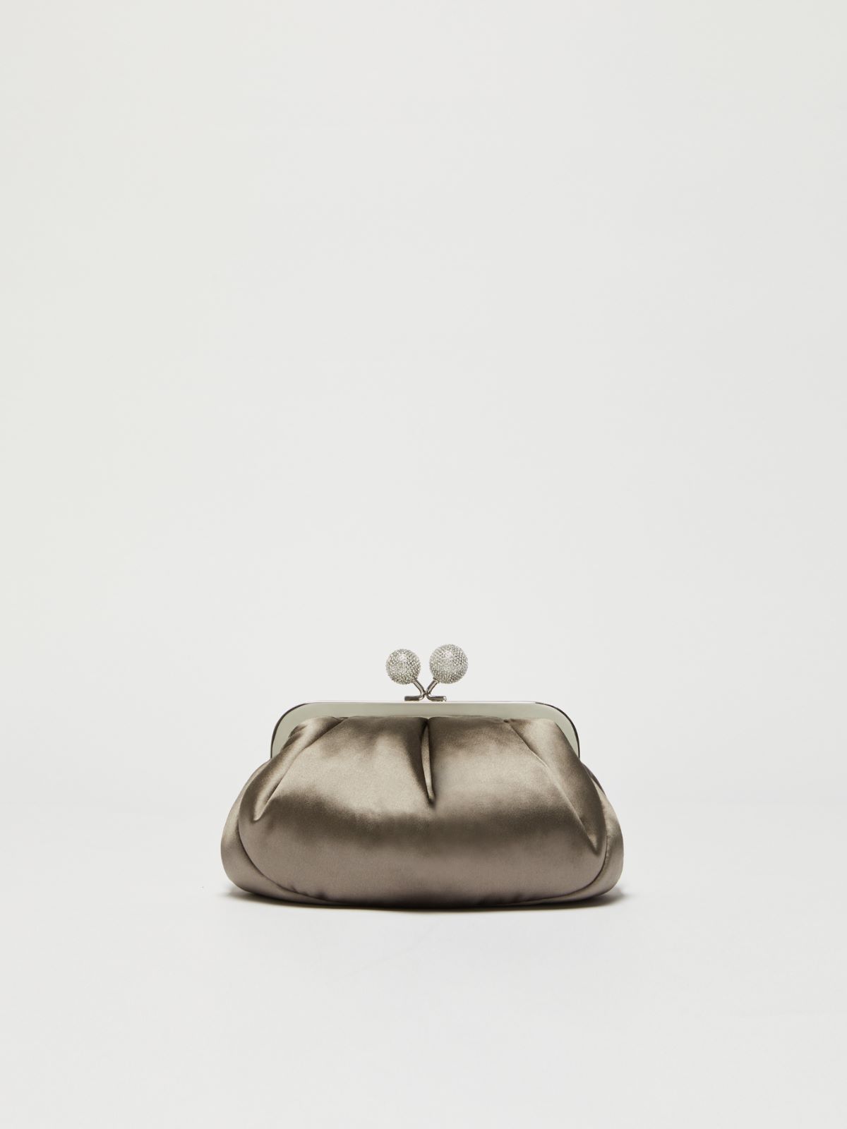 Weekend Pasticcino Bag Small in raso con strass Pezzi Unici