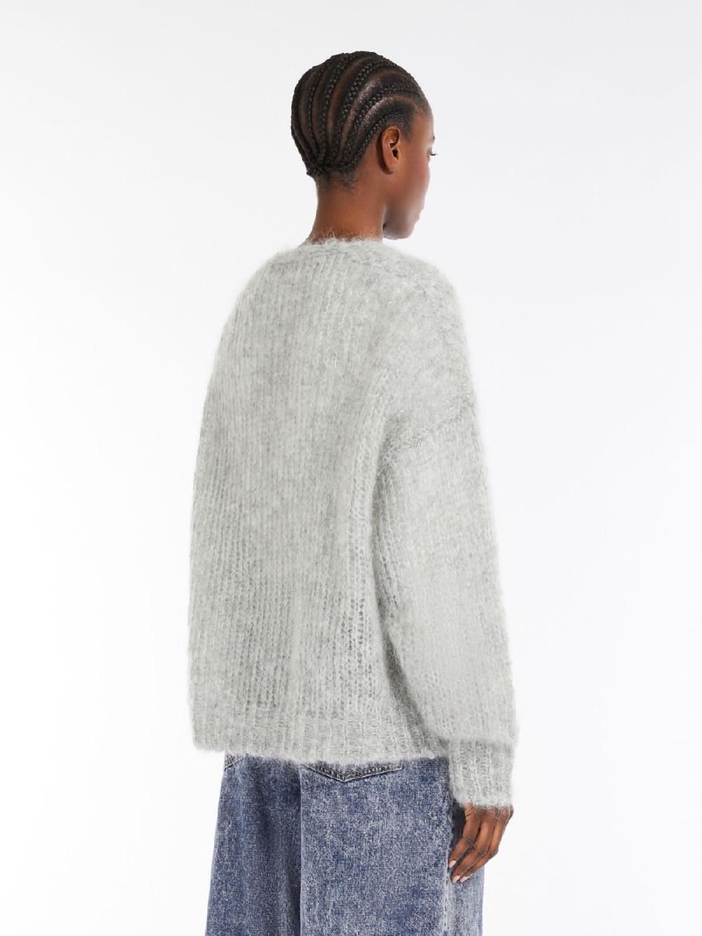 Weekend Cardigan in filato di mohair Online Outlet