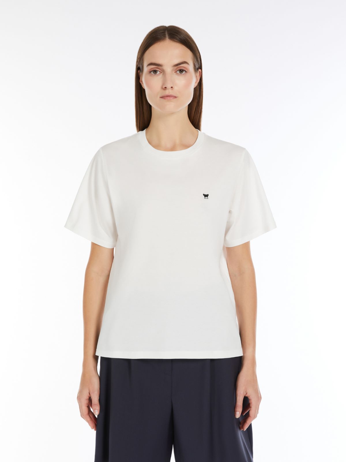 Weekend T-shirt girocollo in jersey Negozi Online