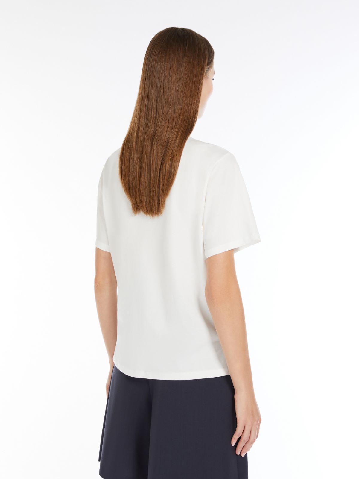 Weekend T-shirt girocollo in jersey Negozi Online