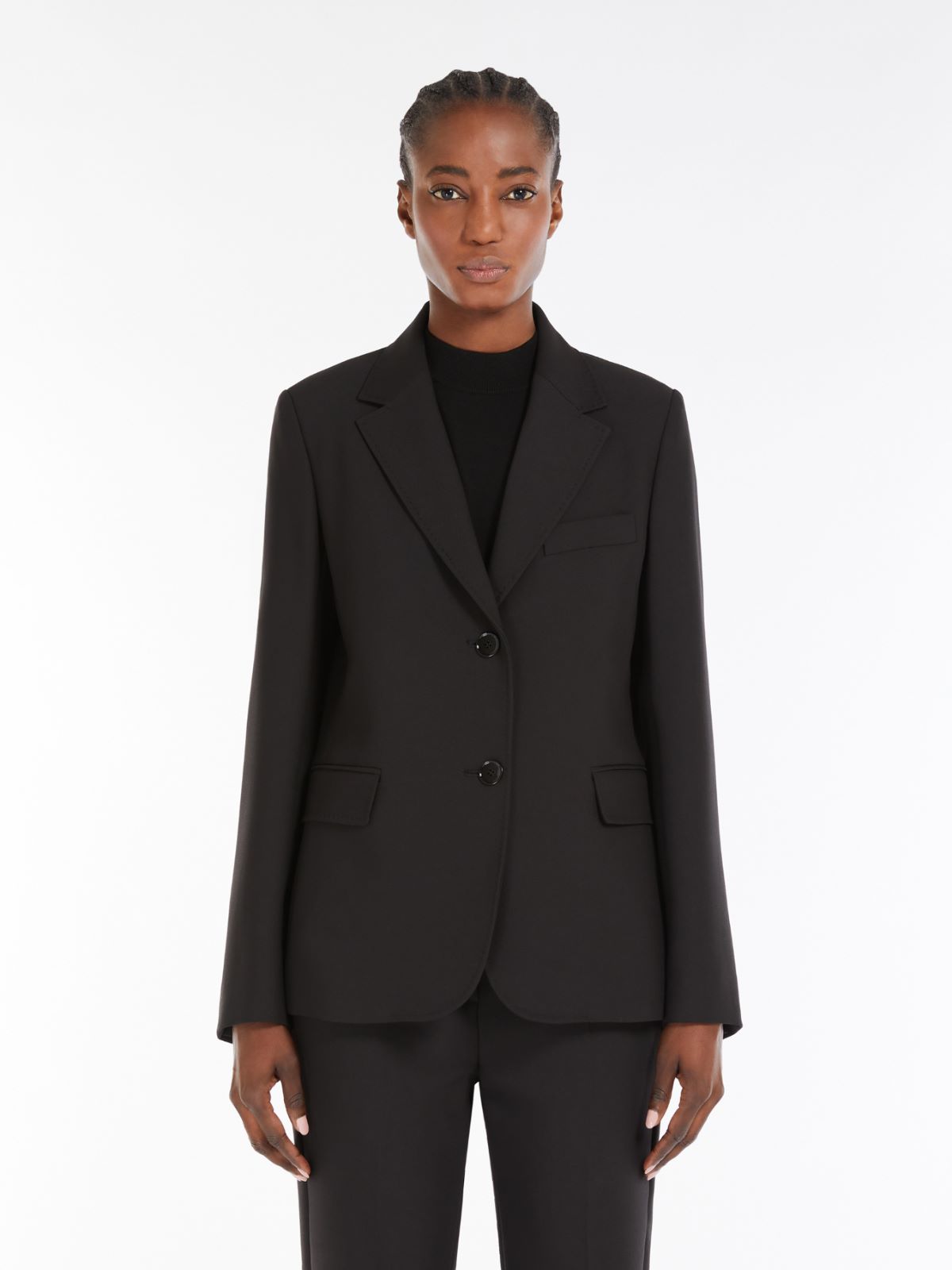 Weekend Blazer monopetto in tela di mista lana Economico
