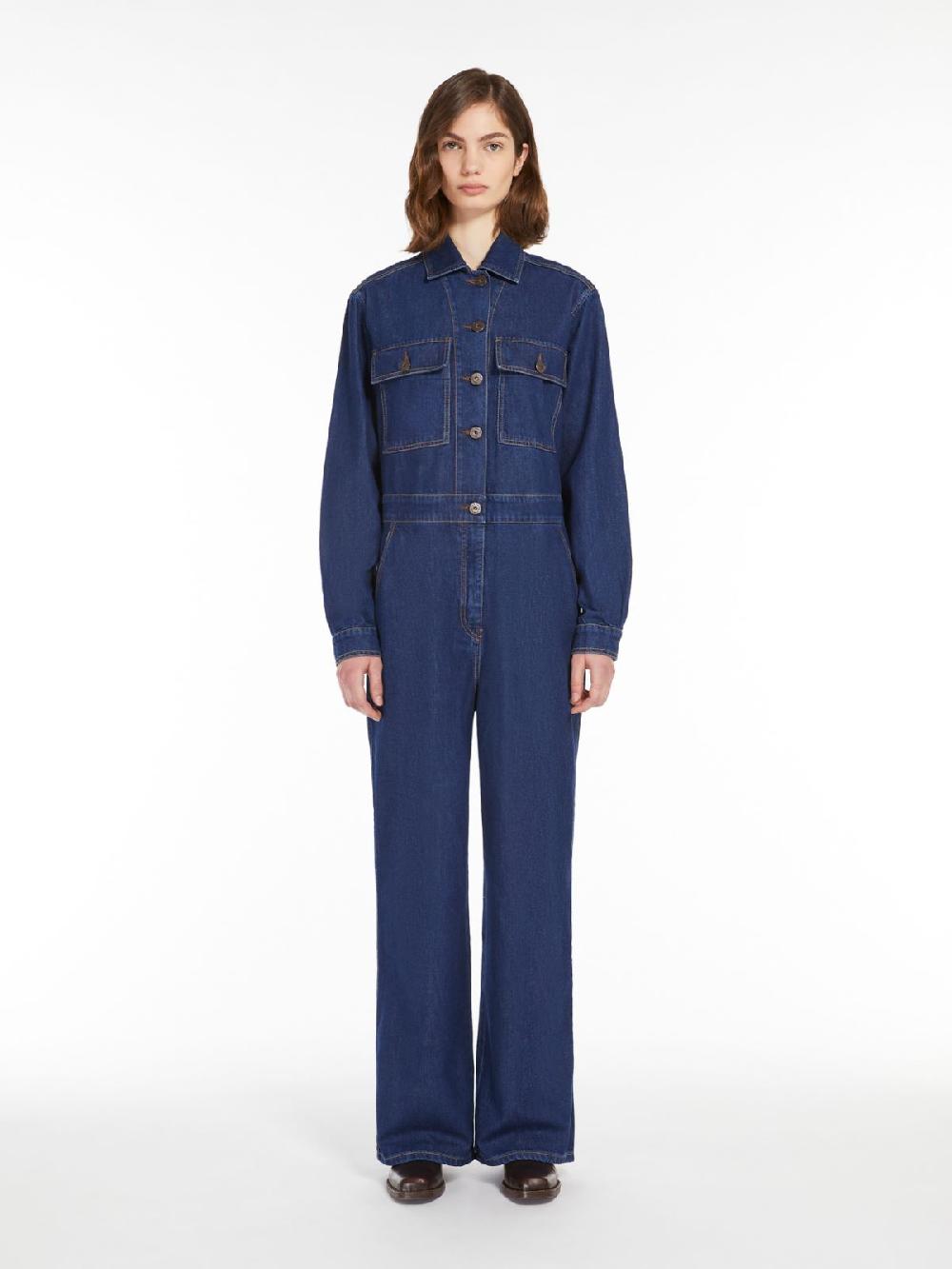 Weekend Tuta workwear in denim In Linea
