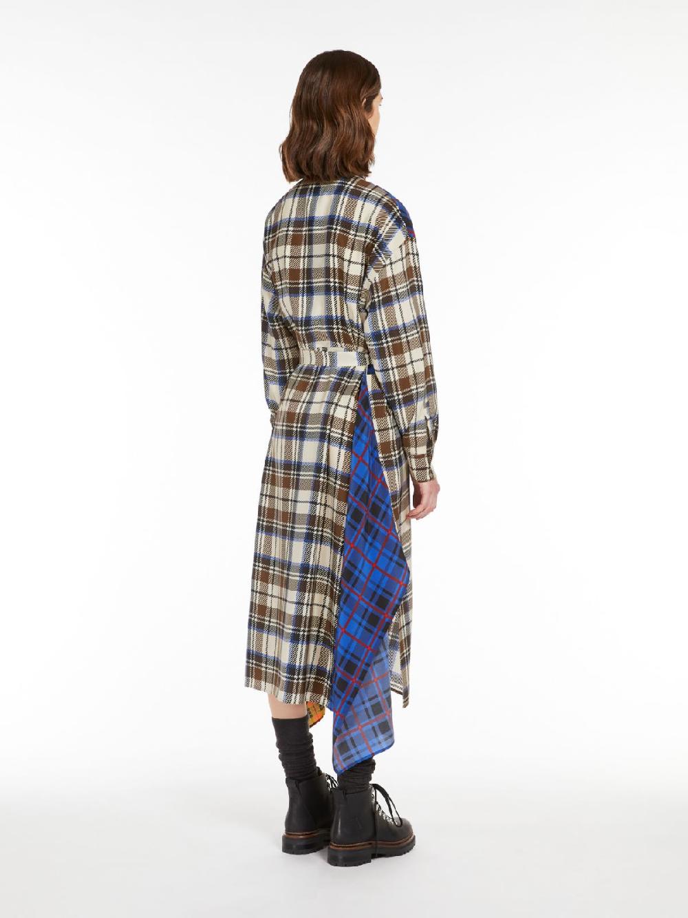 Weekend Abito patchwork in seta Pezzi Unici