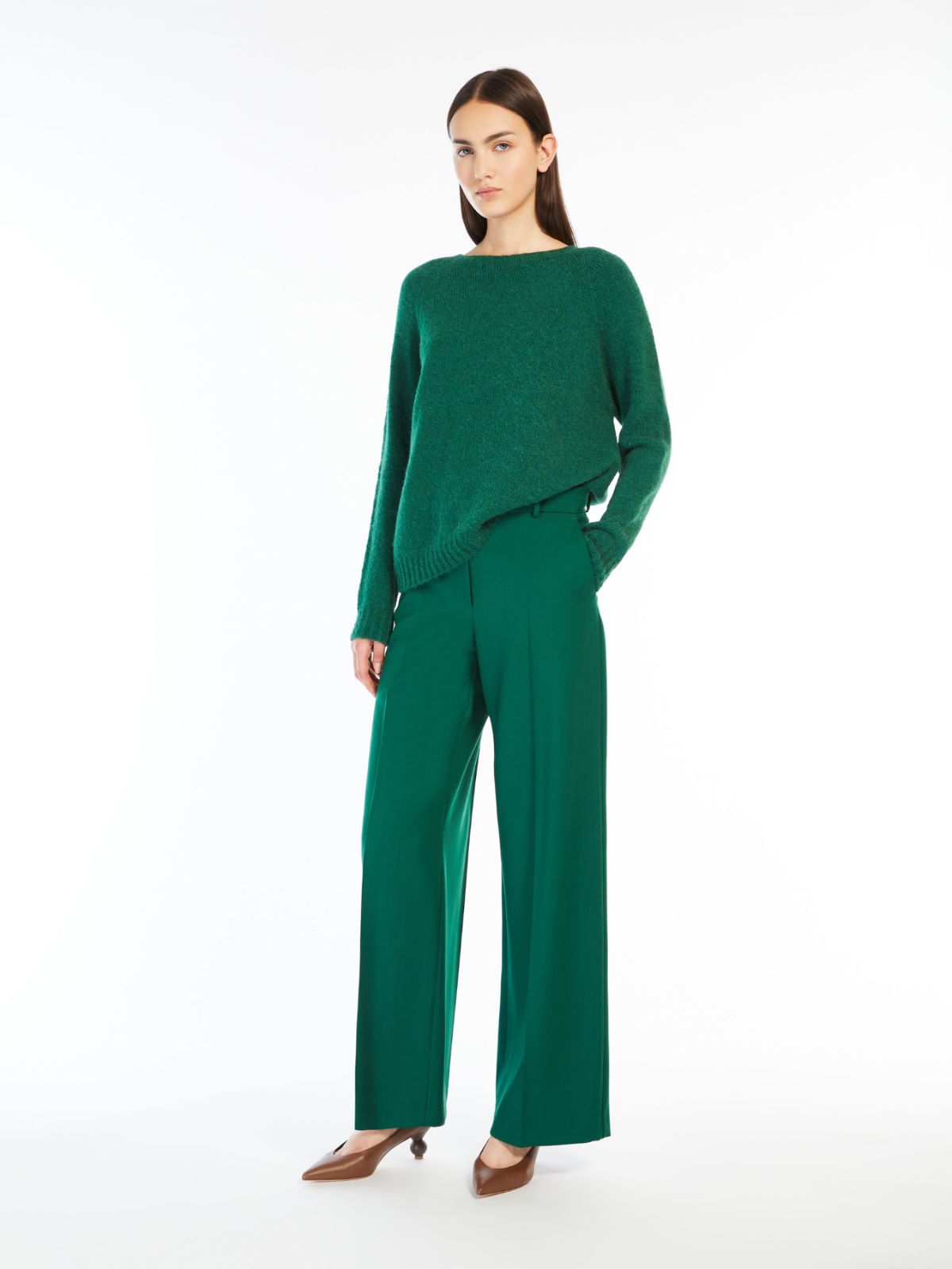 Weekend Maglia in alpaca e cotone In Vendita