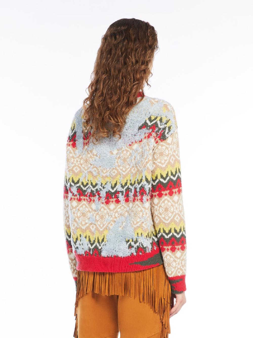 Weekend Maglia in mista lana jacquard Hotsell