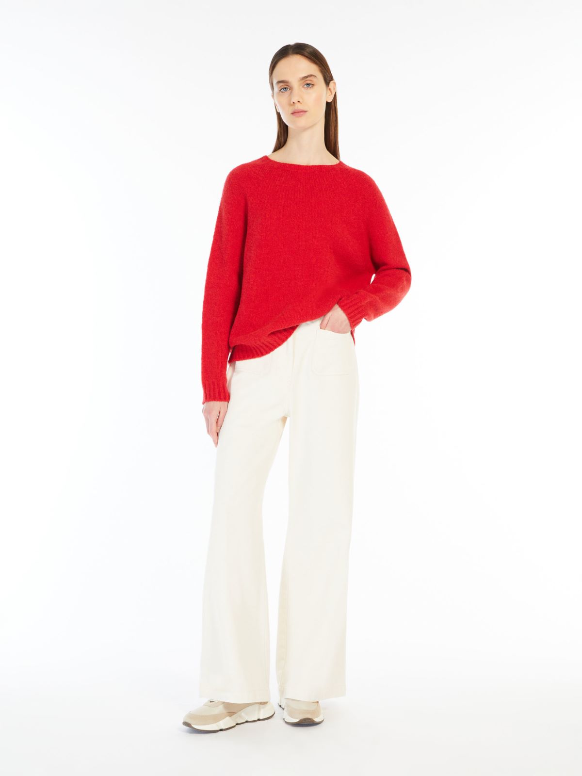 Weekend Maglia in alpaca e cotone Vendita Economica