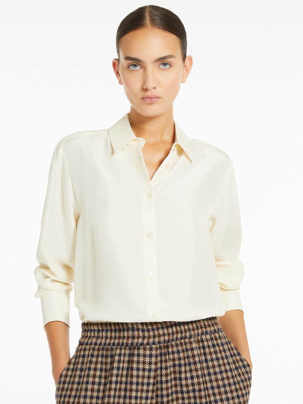 Weekend Camicia in seta lavata In Saldo