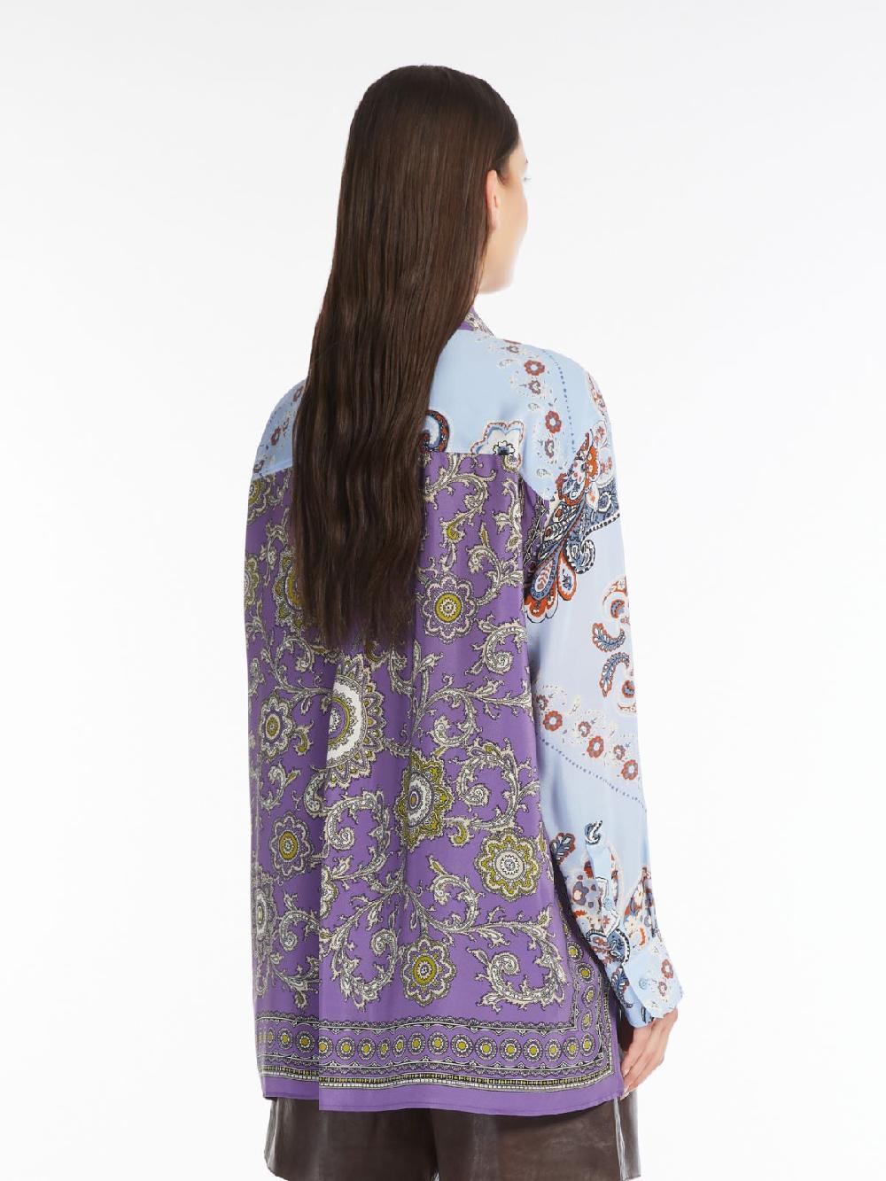 Weekend Camicia in crêpe de Chine stampata Spedizione gratuita