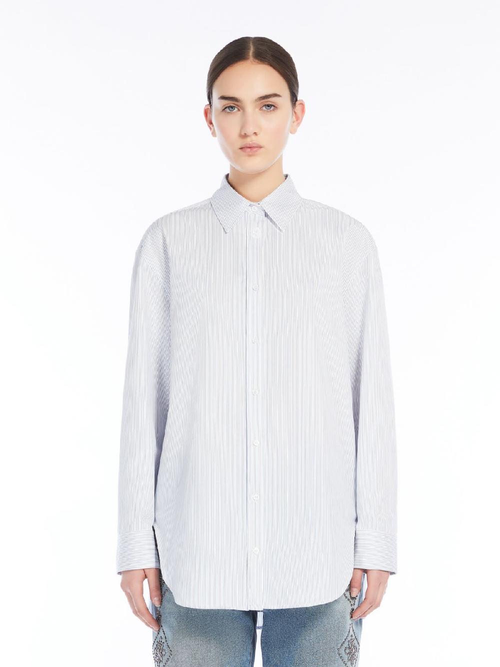 Weekend Camicia over in twill di cotone Sconto di tempo limitato