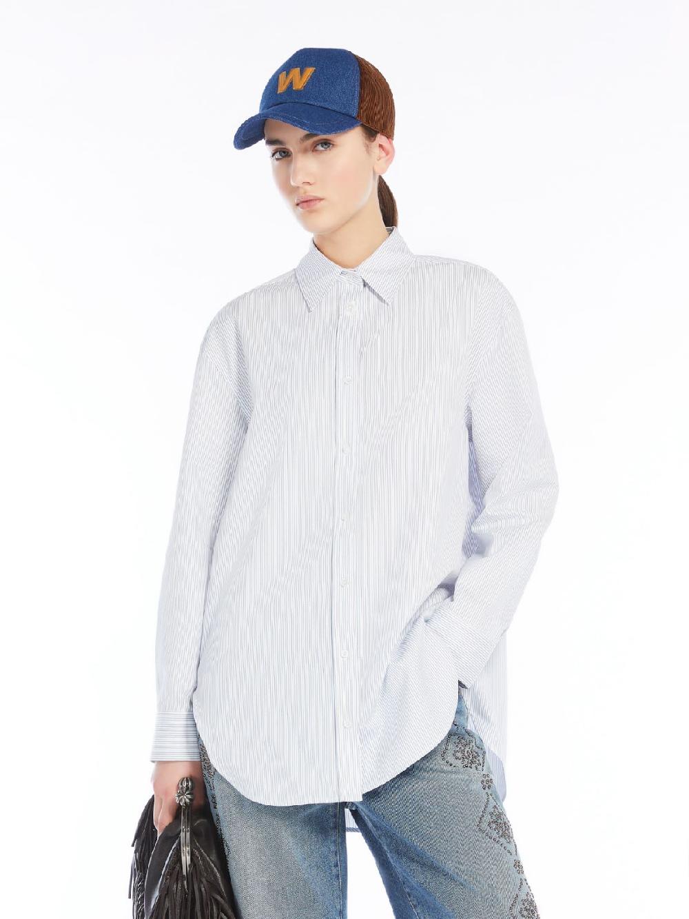 Weekend Camicia over in twill di cotone Sconto di tempo limitato