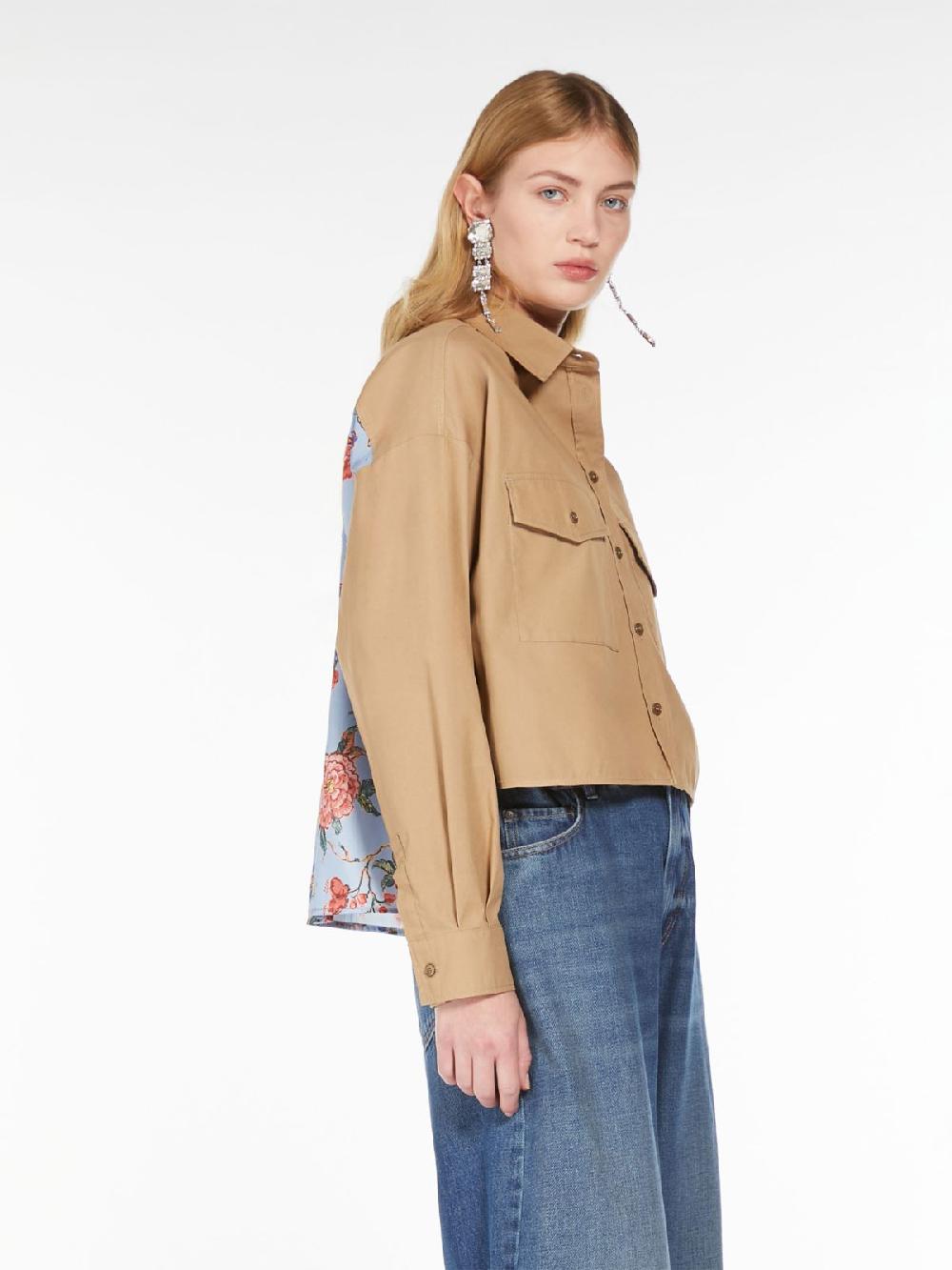 Weekend Camicia in cotone e twill stampato Comprare a buon mercato