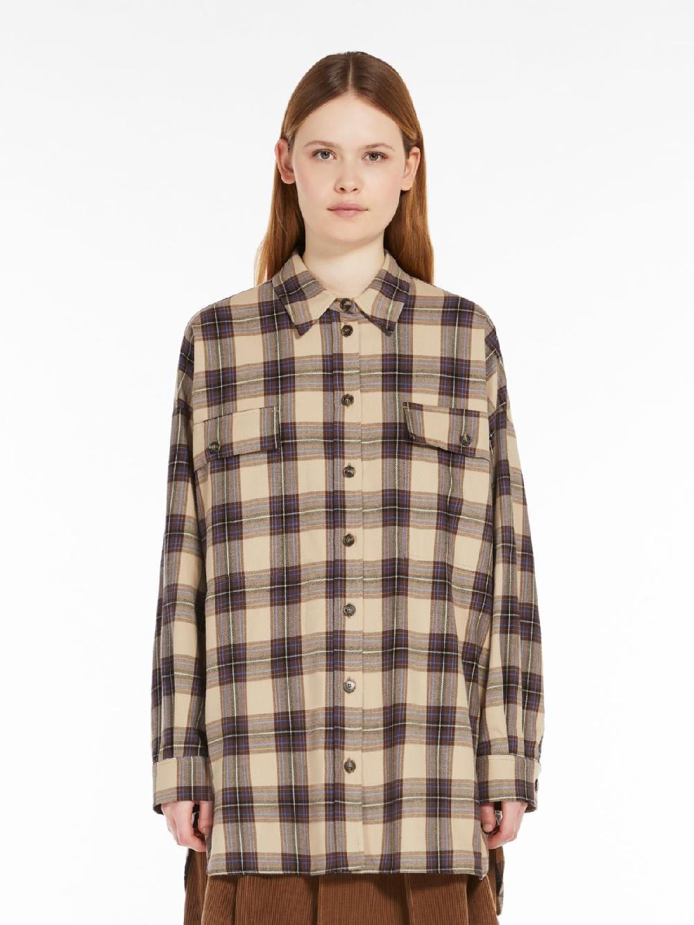 Weekend Camicia in flanella check Grande vendita