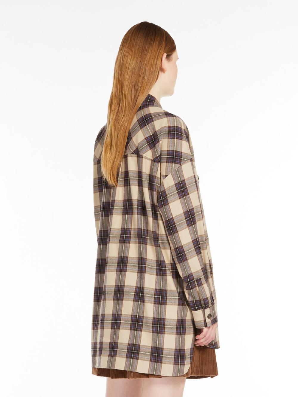 Weekend Camicia in flanella check Grande vendita