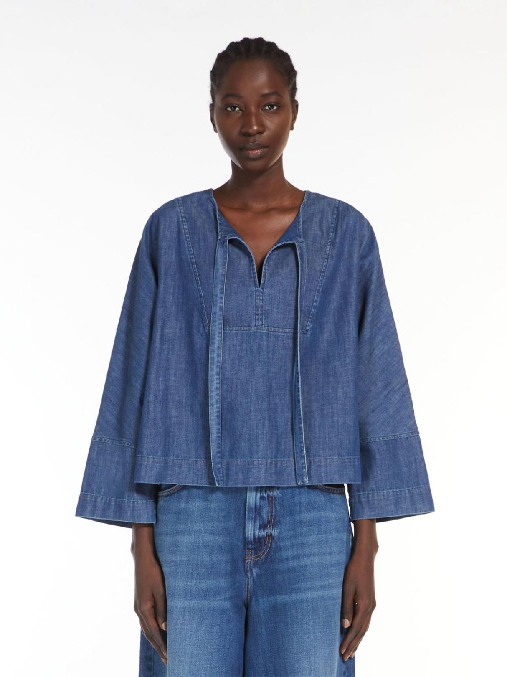Weekend Blusa marinier in denim Offerta temporanea