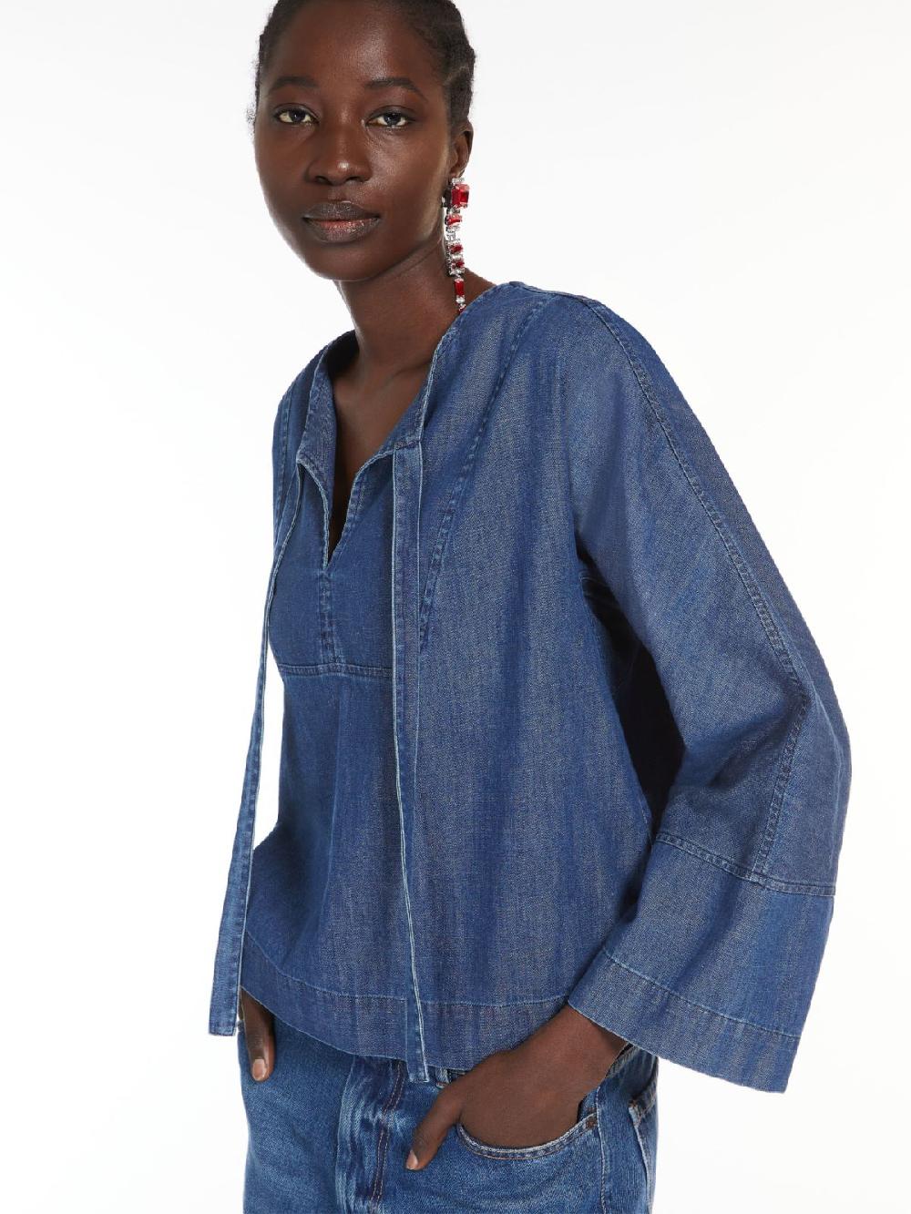 Weekend Blusa marinier in denim Offerta temporanea