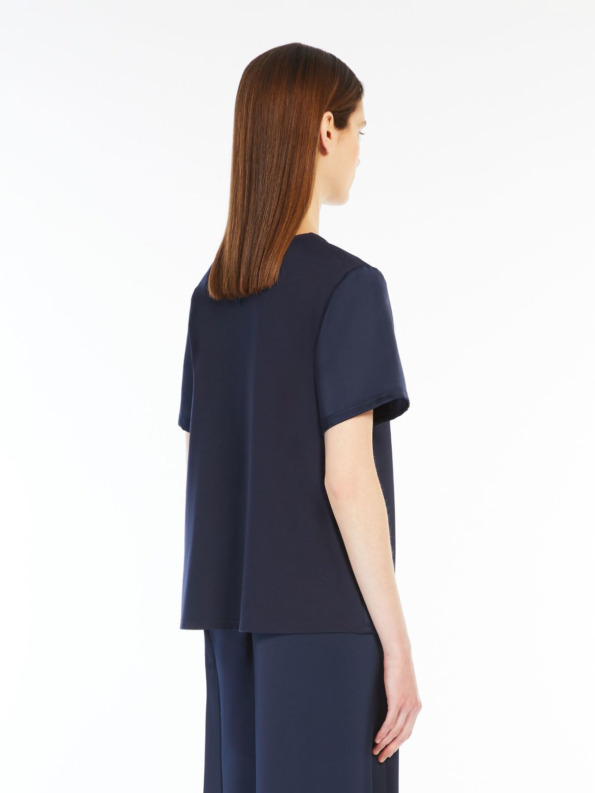 Weekend T-shirt in raso e jersey ACQUISTA ORA