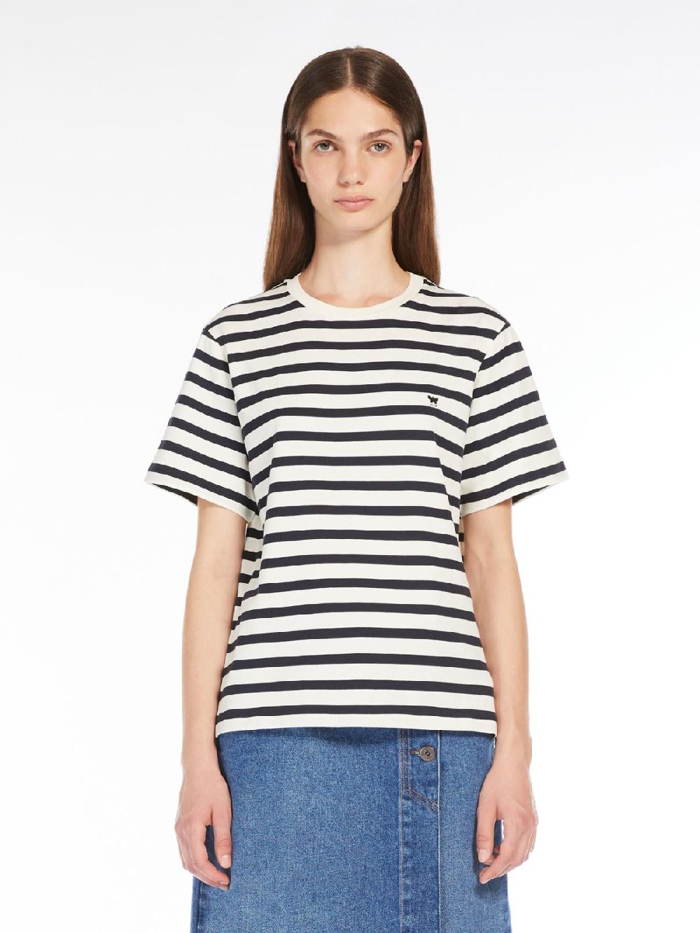 Weekend T-shirt in cotone con logo Promozione temporanea