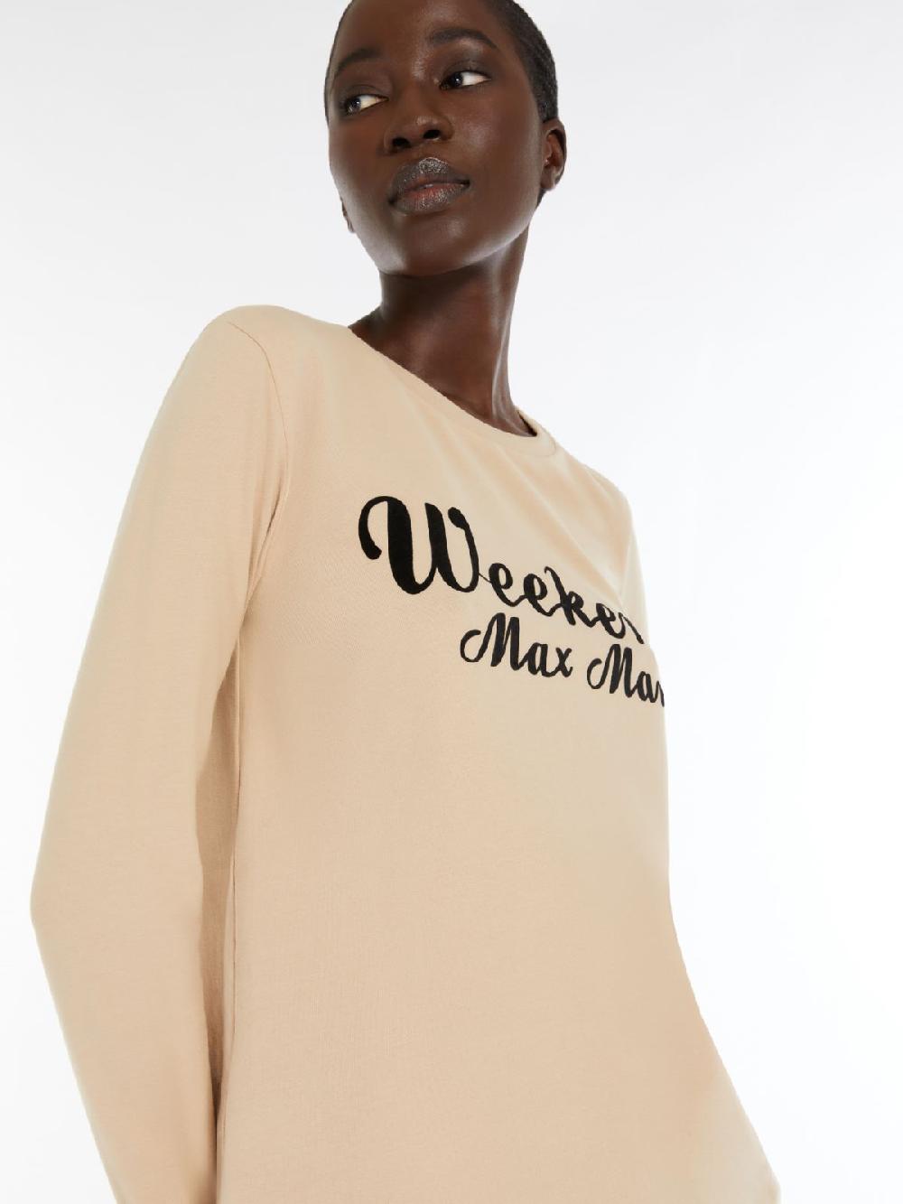 Weekend T-shirt in cotone con stampa Fino al 50% di sconto