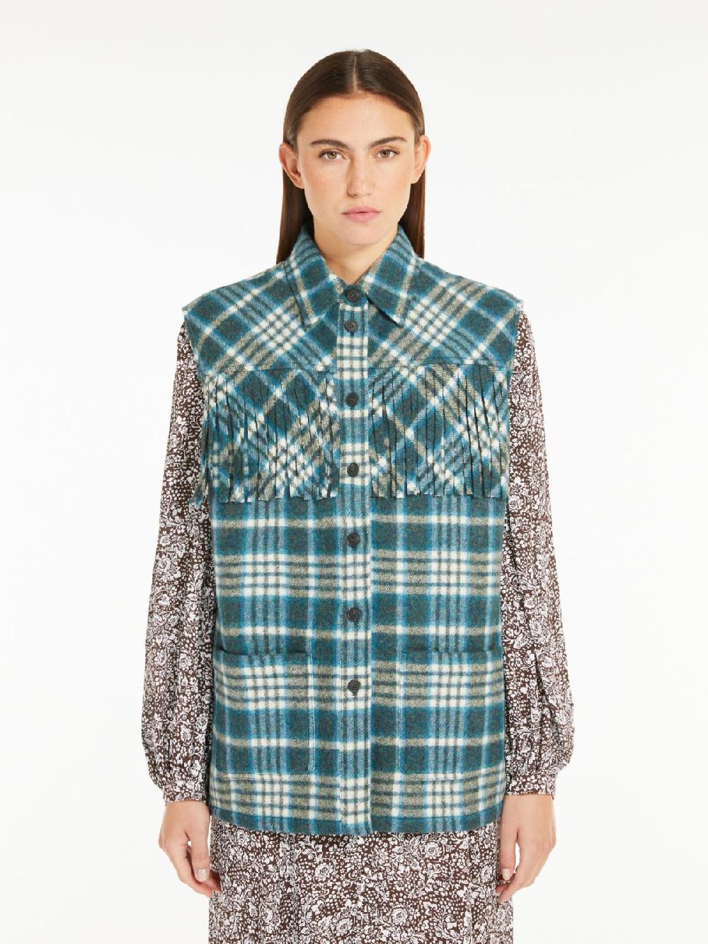 Weekend Gilet in flanella di lana Only for today