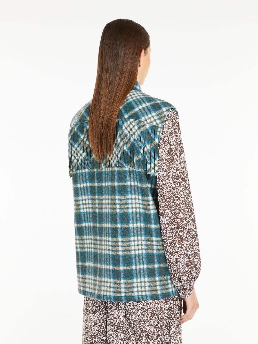 Weekend Gilet in flanella di lana Only for today