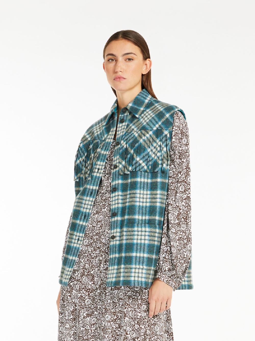 Weekend Gilet in flanella di lana Only for today
