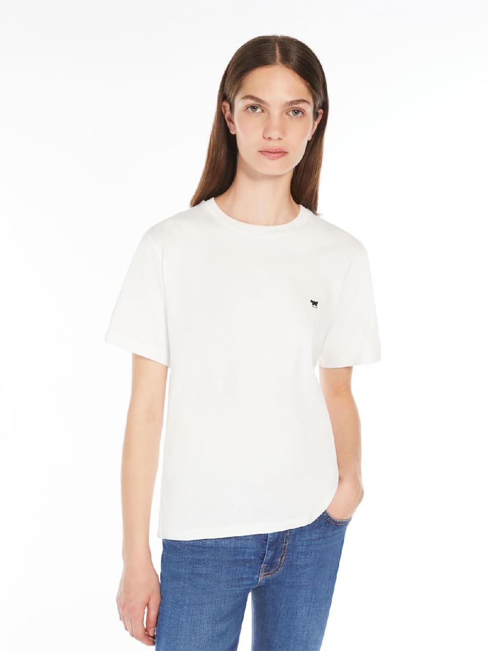 Weekend T-shirt in cotone con logo Offerta speciale della fabbrica