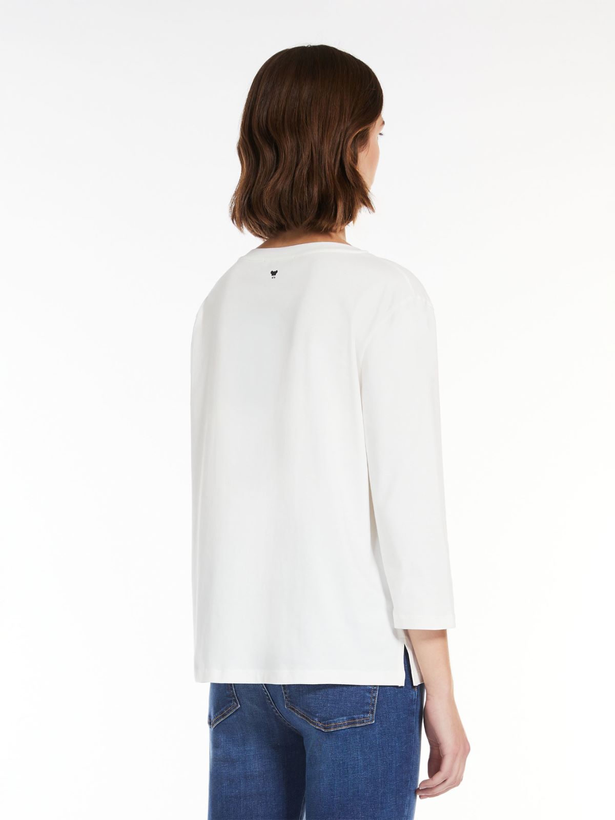 Weekend T-shirt a barchetta in jersey Fino al 55% di sconto