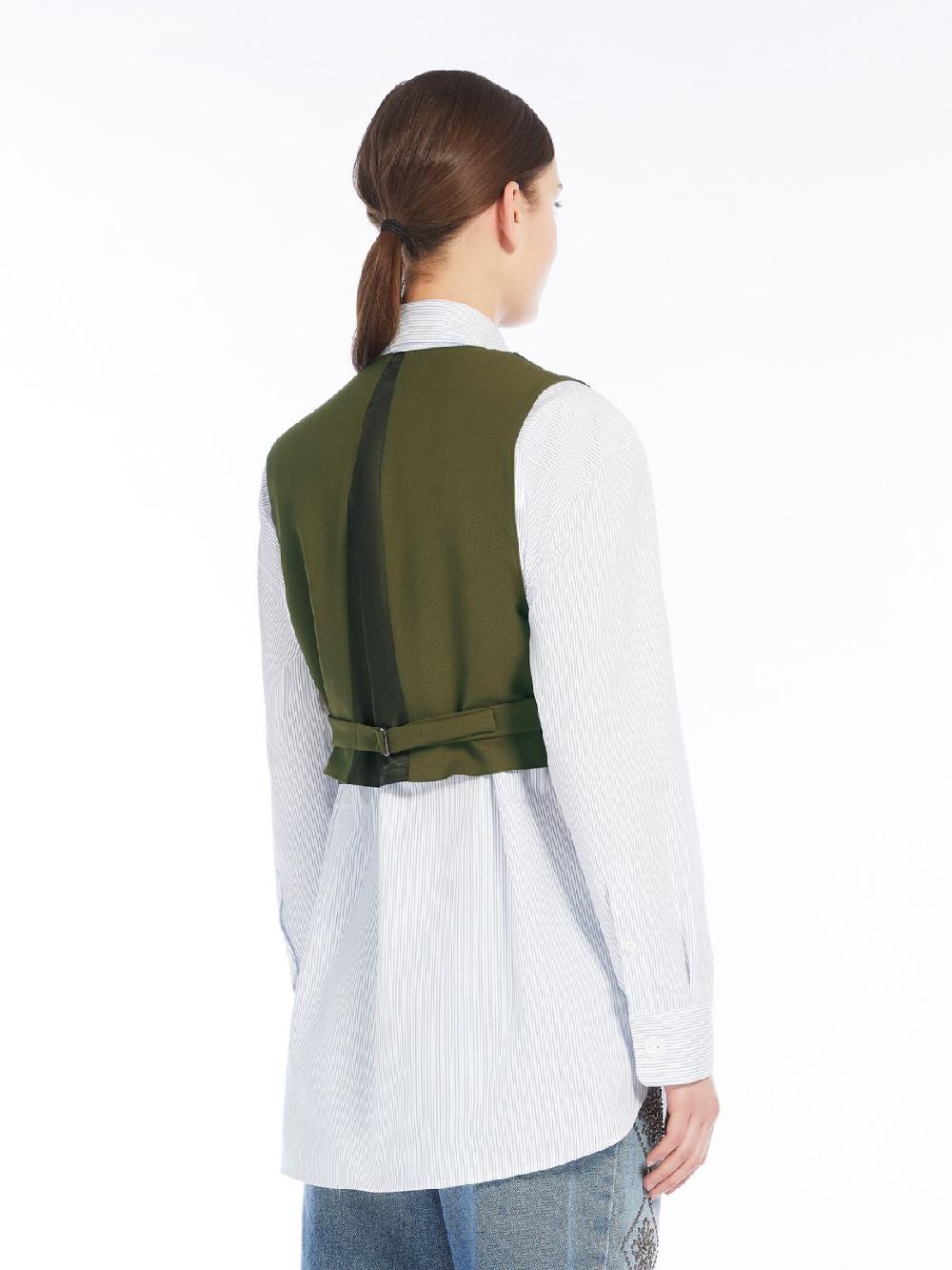 Weekend Gilet in mista lana Discount Store per i nuovi prodotti