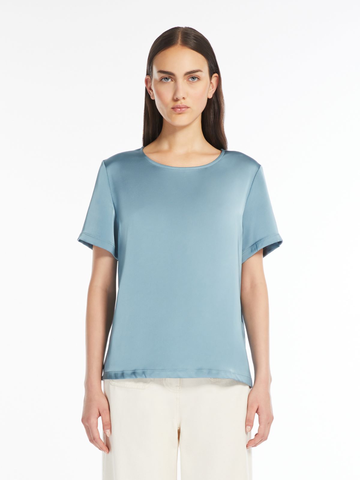 Weekend T-shirt in raso e jersey Solo un giorno rimasto