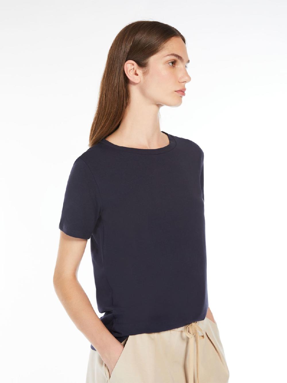 Weekend T-shirt basic in cotone stretch Enormi sconti