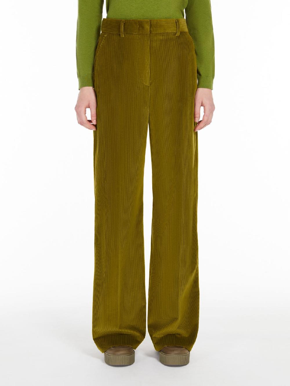 Weekend Pantalone wide leg in velluto Black Friday Prezzi