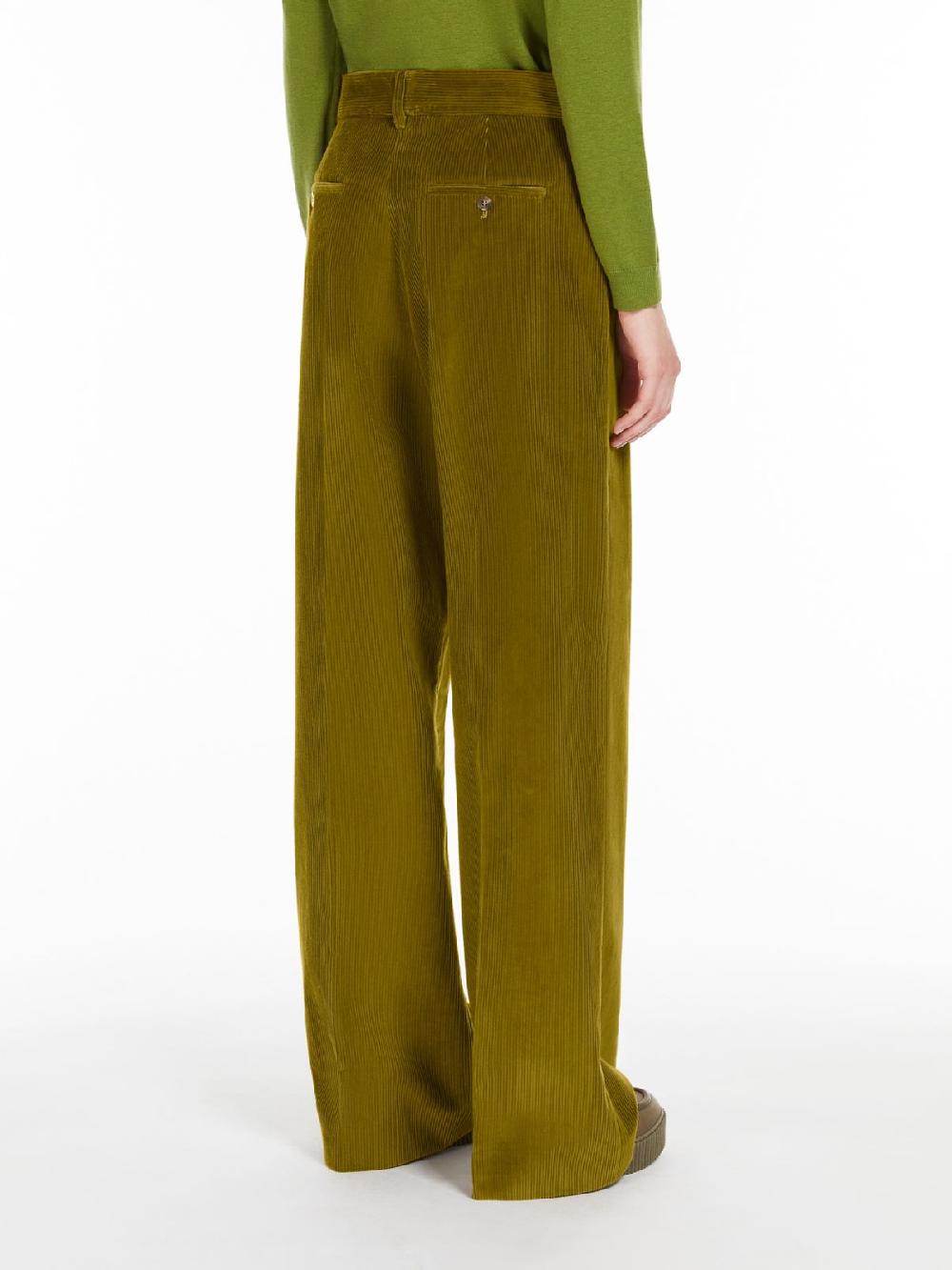 Weekend Pantalone wide leg in velluto Black Friday Prezzi