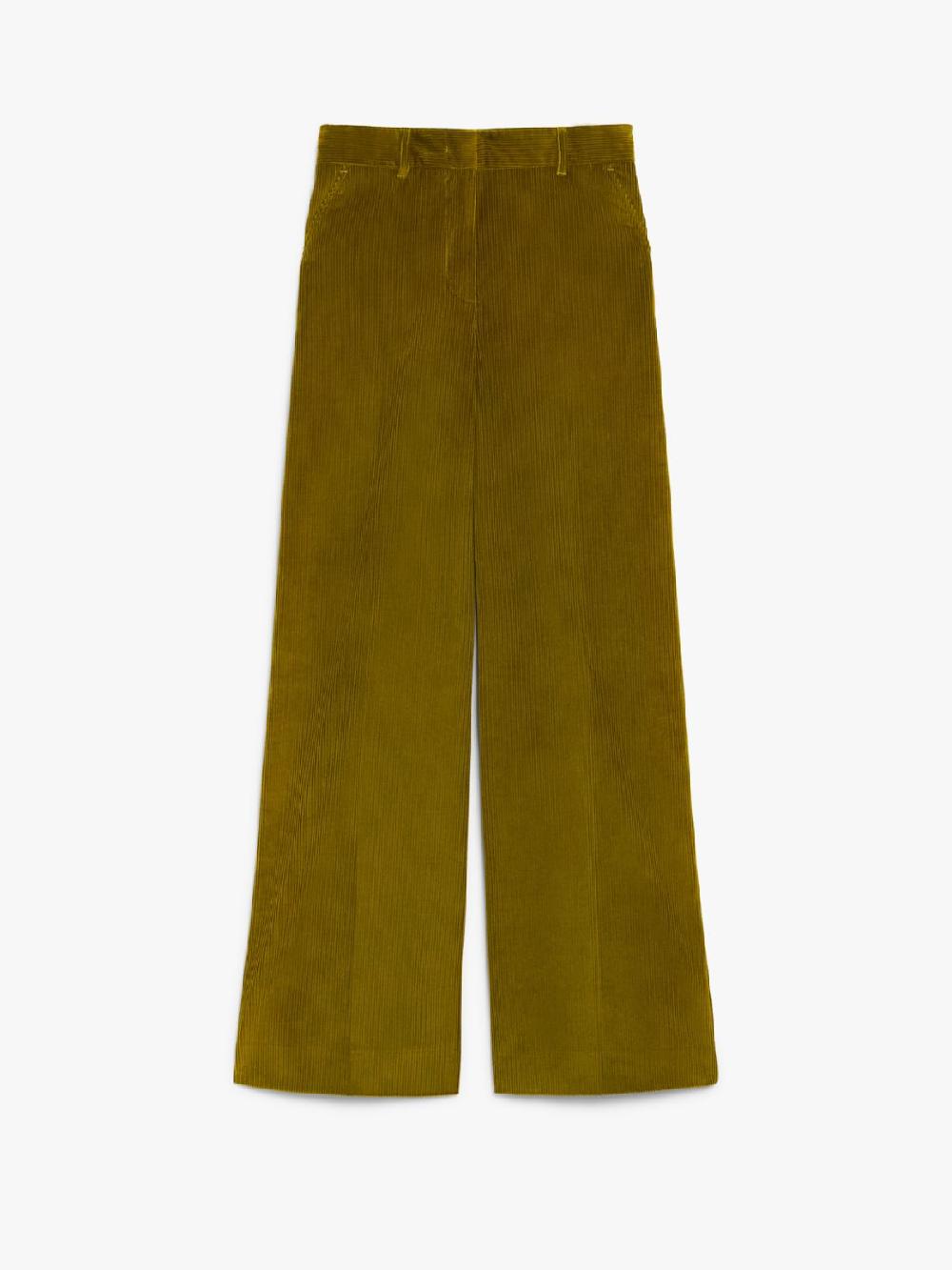 Weekend Pantalone wide leg in velluto Black Friday Prezzi