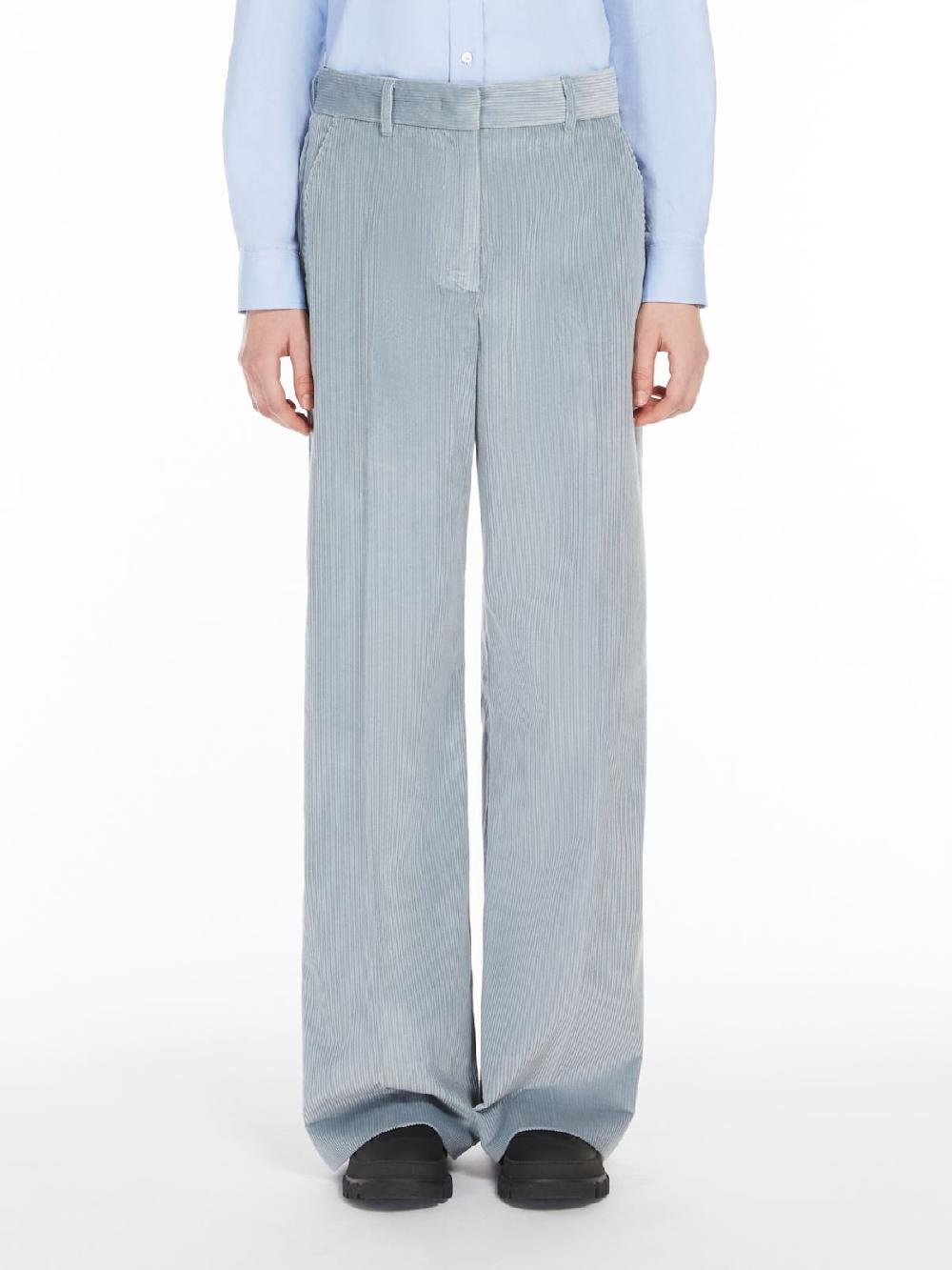 Weekend Pantalone wide leg in velluto 50% di sconto per tempo limitato