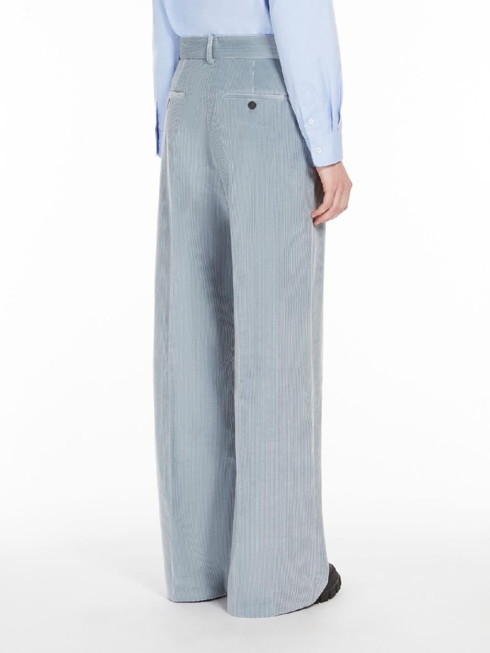 Weekend Pantalone wide leg in velluto 50% di sconto per tempo limitato