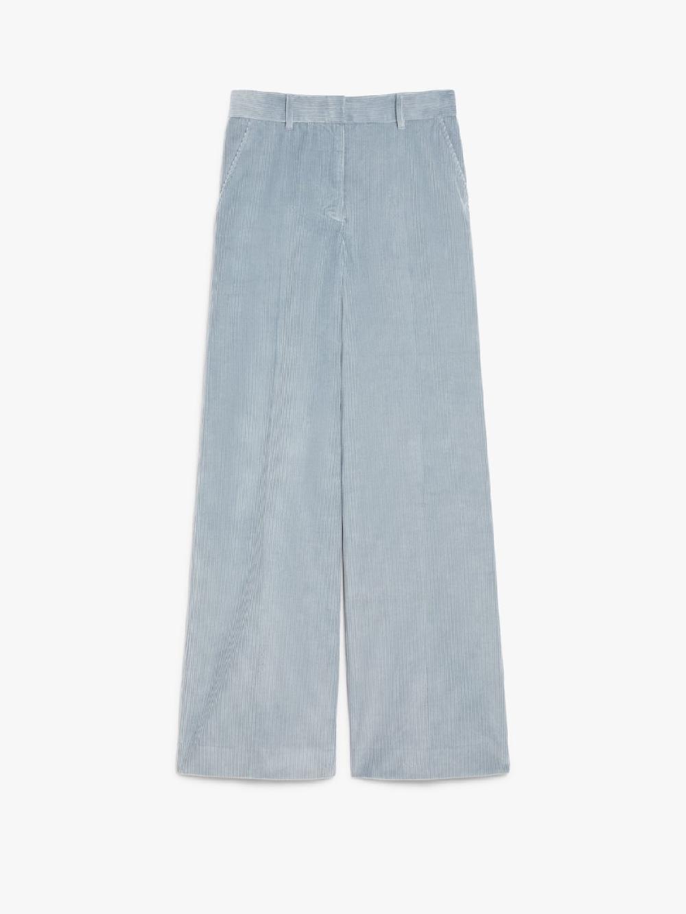 Weekend Pantalone wide leg in velluto 50% di sconto per tempo limitato