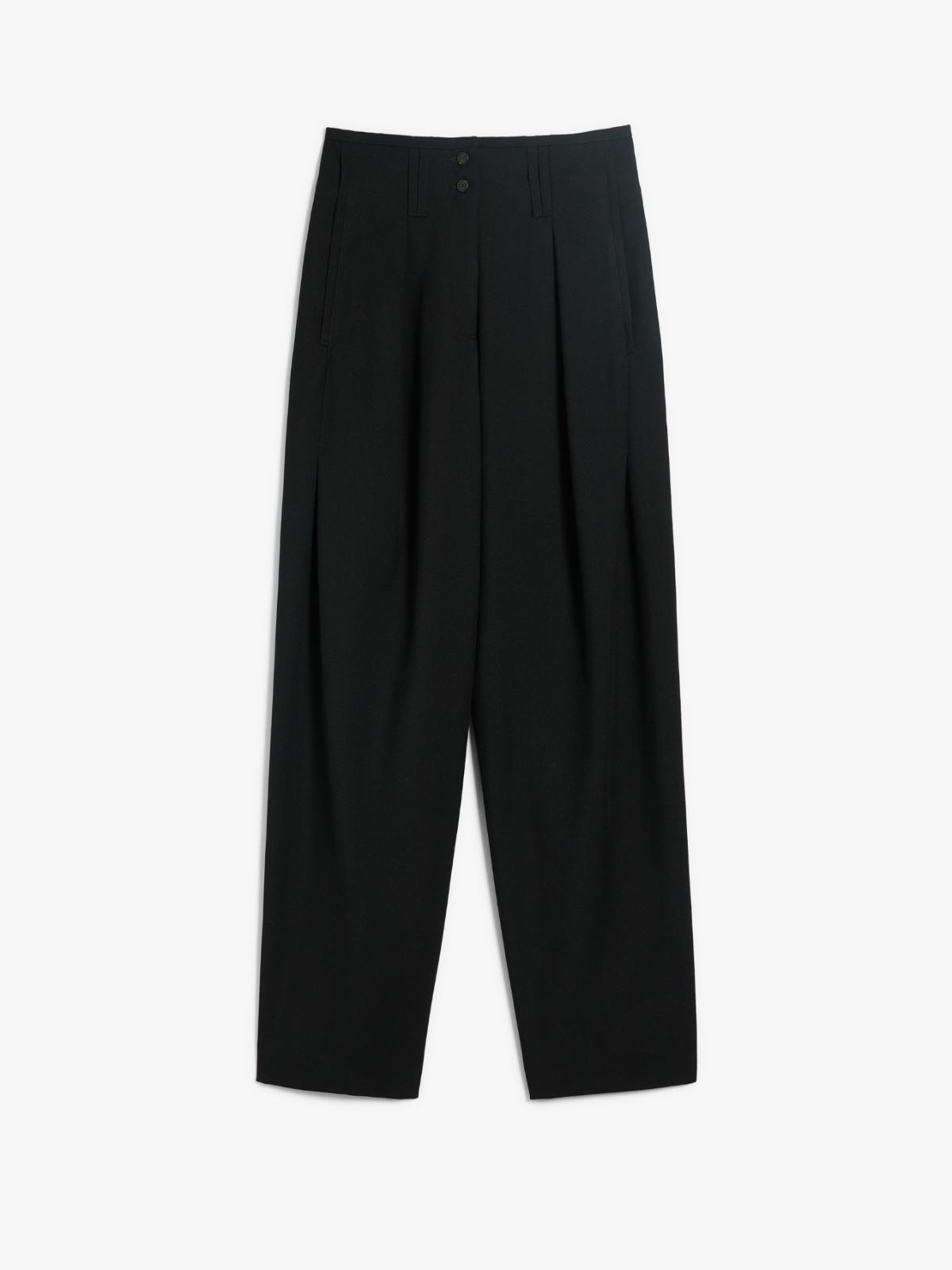 Weekend Pantalone ampio in mista lana Qualità Garantita
