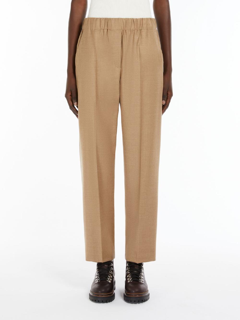 Weekend Pantalone comfort in flanella Sottocosto