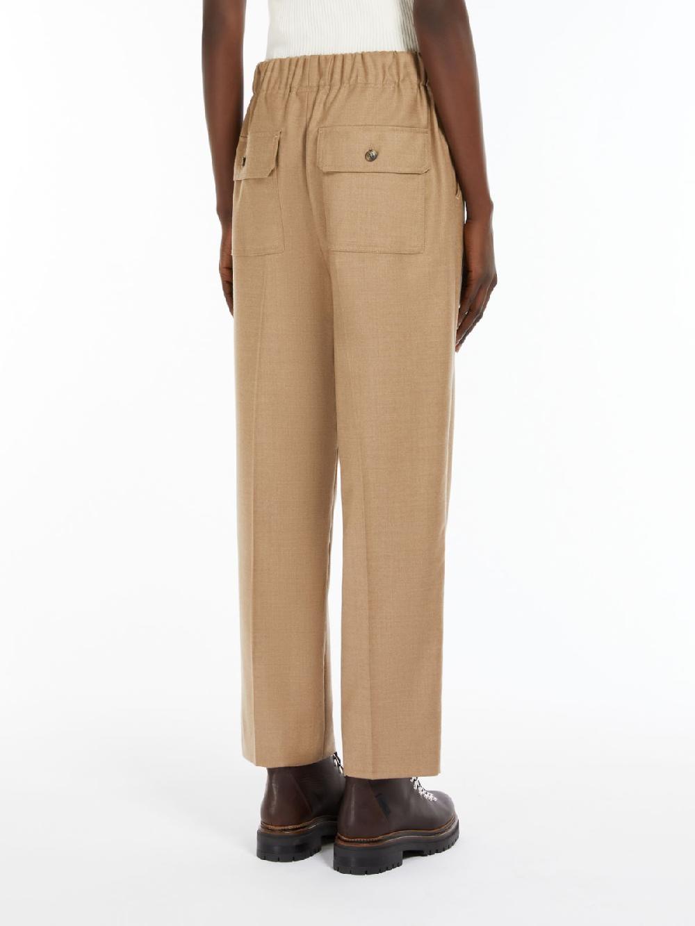 Weekend Pantalone comfort in flanella Sottocosto